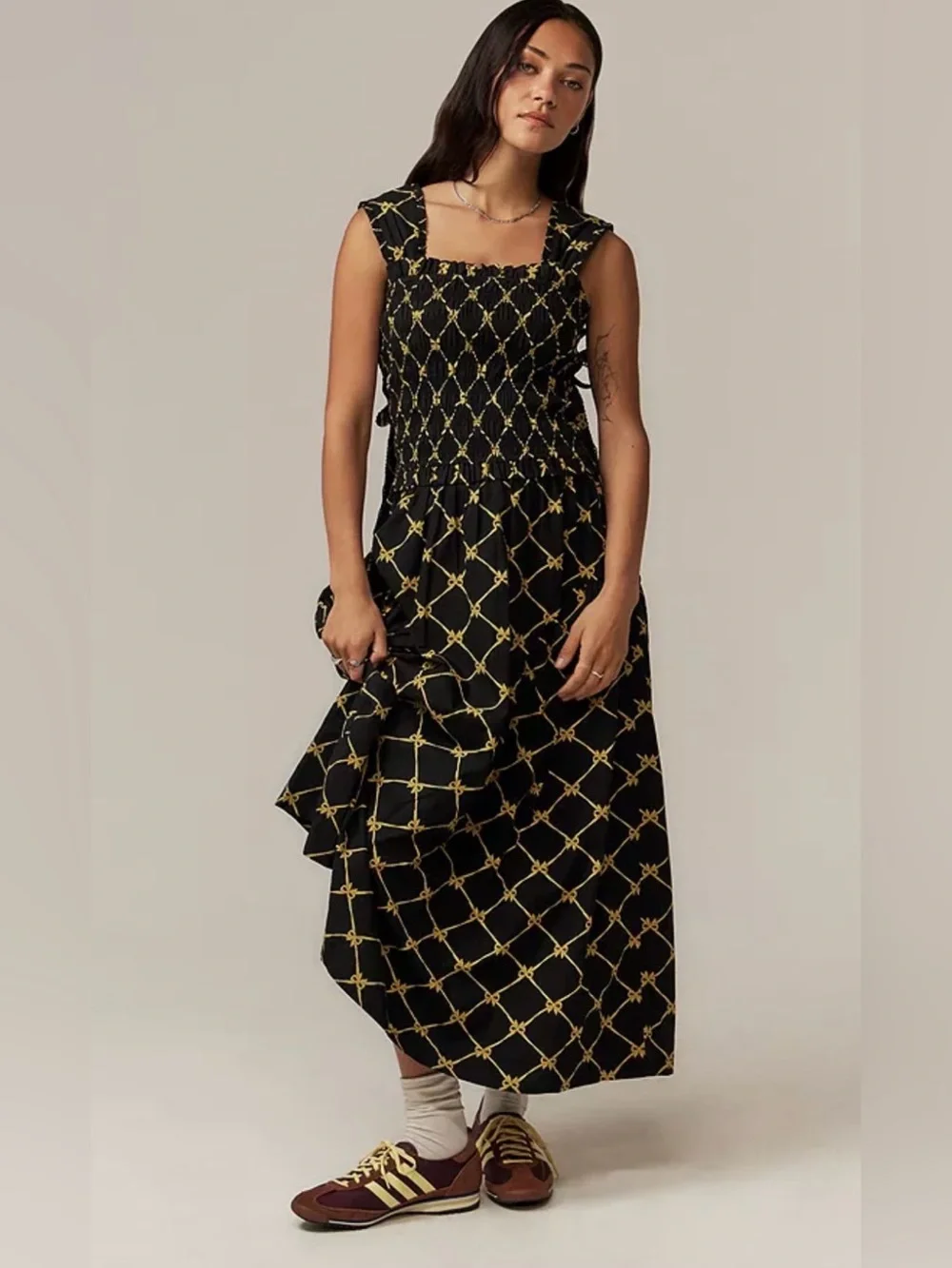 Damson Madder Violet Midi Dress 4